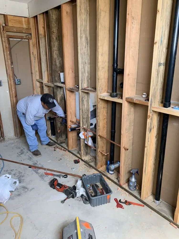 Commercial rough-in plumbing for Gas Line Repair in Eglin Afb